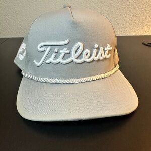 Titleist Gray Golf Hat - SnapBack